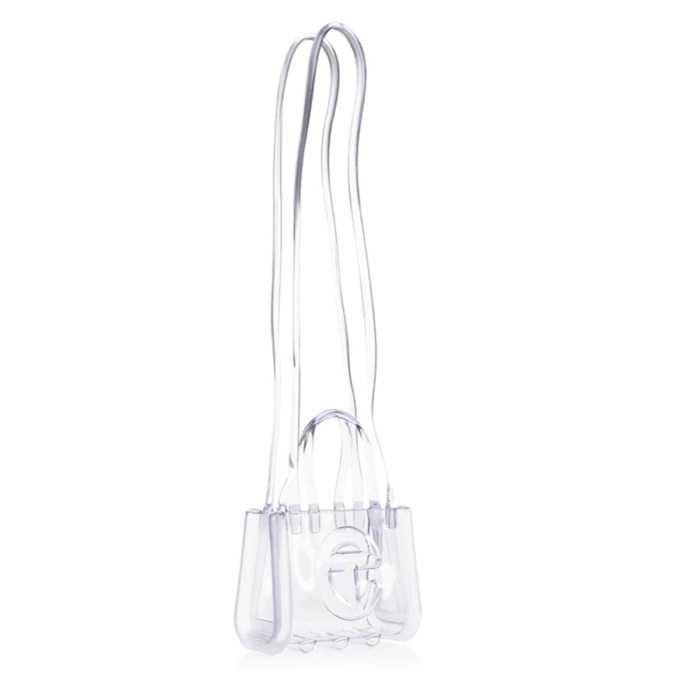 🏈Telfar x Melissa ✨🫧🤍 Small Jelly Shopper | Transparent Mini Tote - Picture 2 of 5